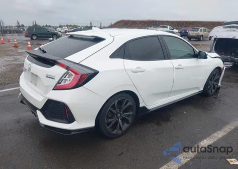 2018 Honda Civic Sport Touring from USA, damaged, VIN SHHFK7H90JU408936